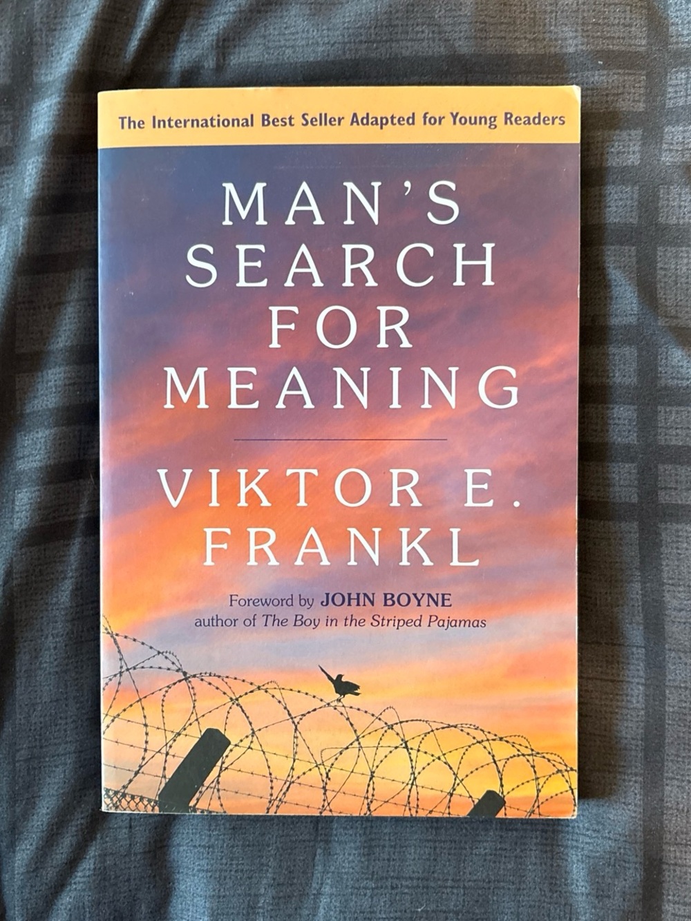 Viktor E. Frankl Man's Search for Meaning - White/Cream Cover
